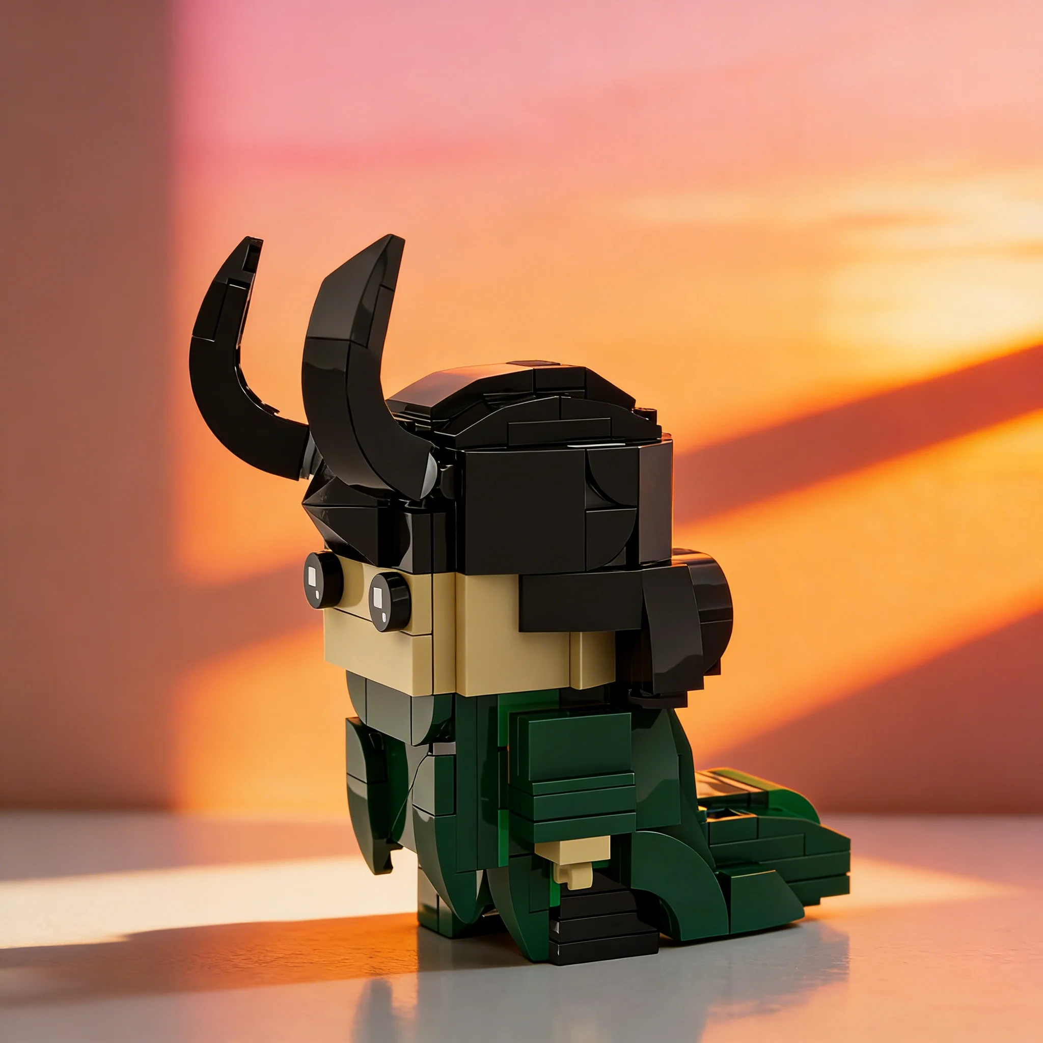 212pcs MOC Loki God Stories BrickHeadz Loki Season 2 Model Building Blocks Construction Toy Christmas Gift Birthday Education