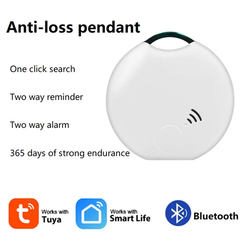 Tuya Smart Anti Lost Alarm Wallet Key Finder Bluetooth Locator Smart Tag GPS Tracker Smart Locator for Old People Child Tracker