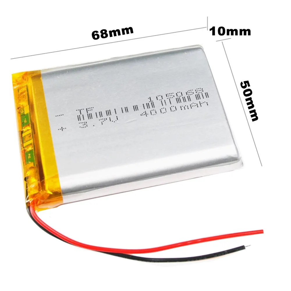 3.7V 4000Mah 105068…