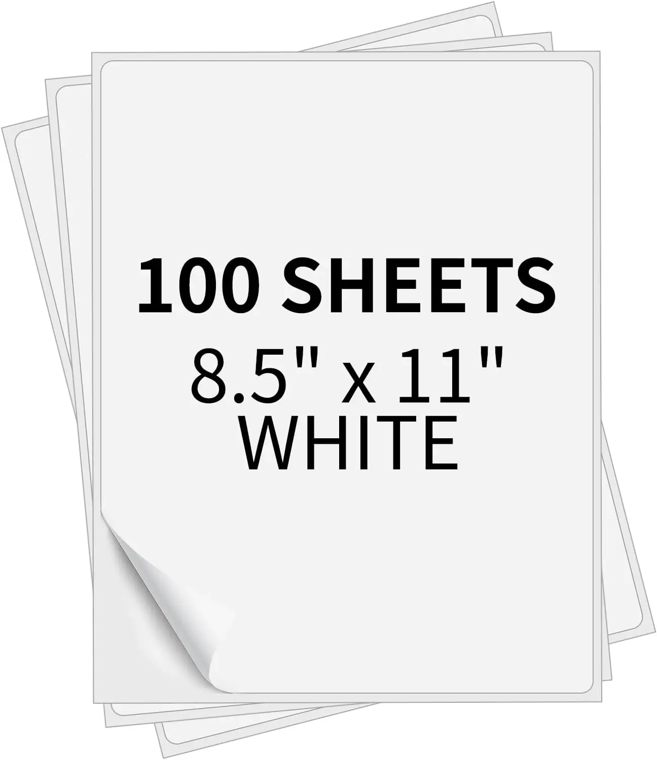Full Sheet Labels 8.5