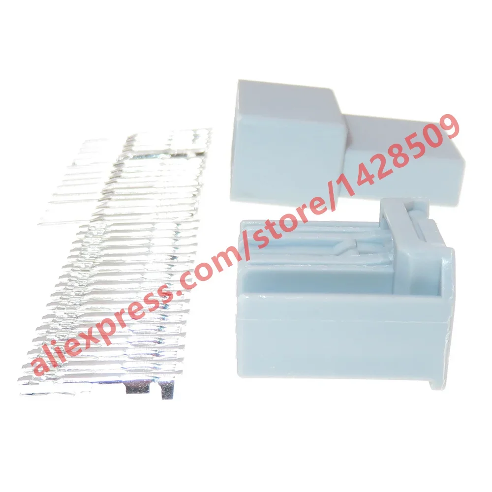 1 Set 16 Pin Automotive MX34016SF1 MX34016PF1 Wire Connector Grey Auto Cable Plug For Honda