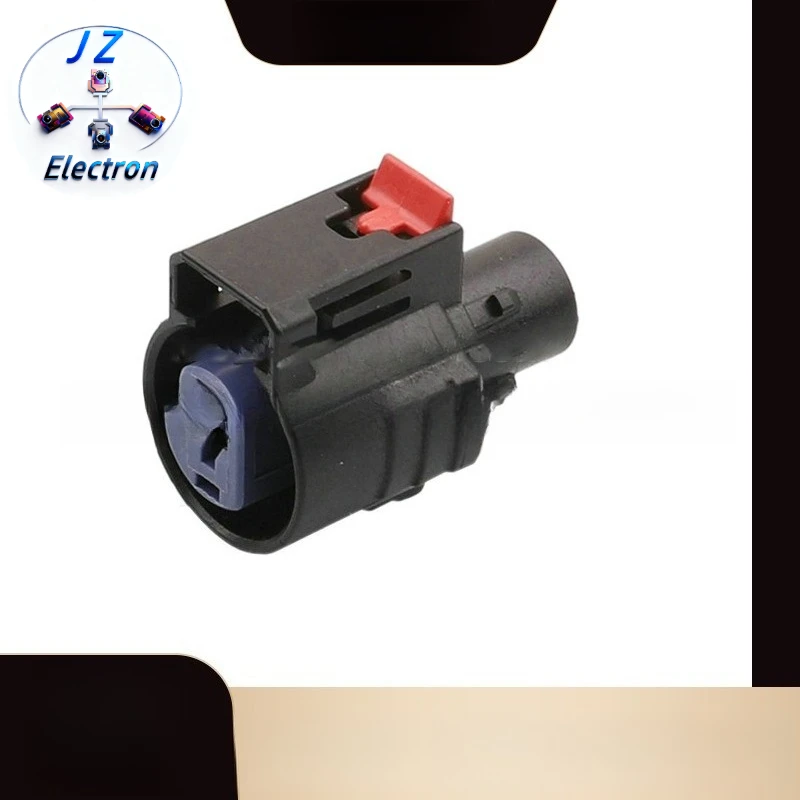 2PCS/SET 2098198-5 Black Waterproof Connector 1-Hole Car Plug Wiring Harness Plug