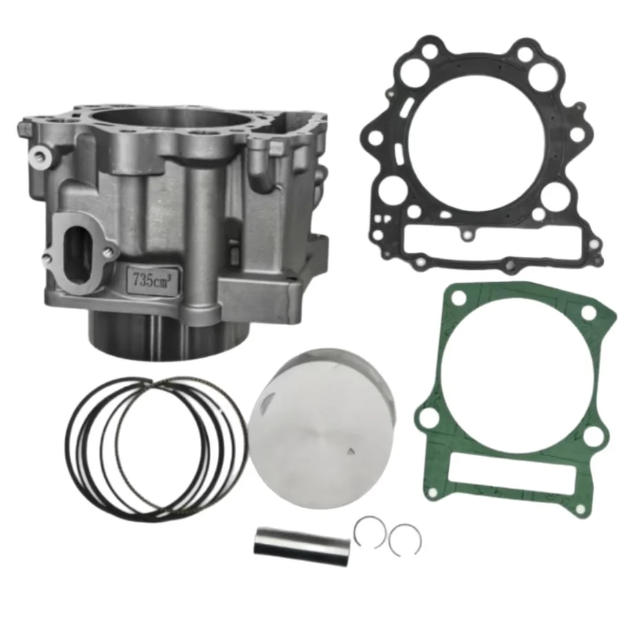 750cc ATV UTV Engine Cylinder Rebuild Kit Compatible with Hisun HS750  OEM P0160001211A0000 102mm Bore