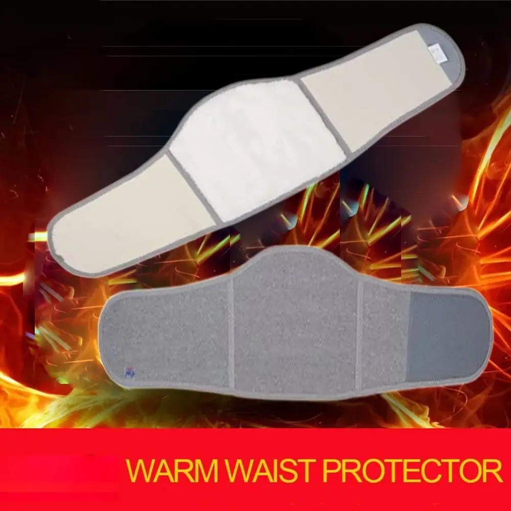 Warm Uterus Waist Warmer Waist Back Belt Thicken Autumn Winter Waist Belts Thermal Back Brace Kidney Binder Warmer Waist Support