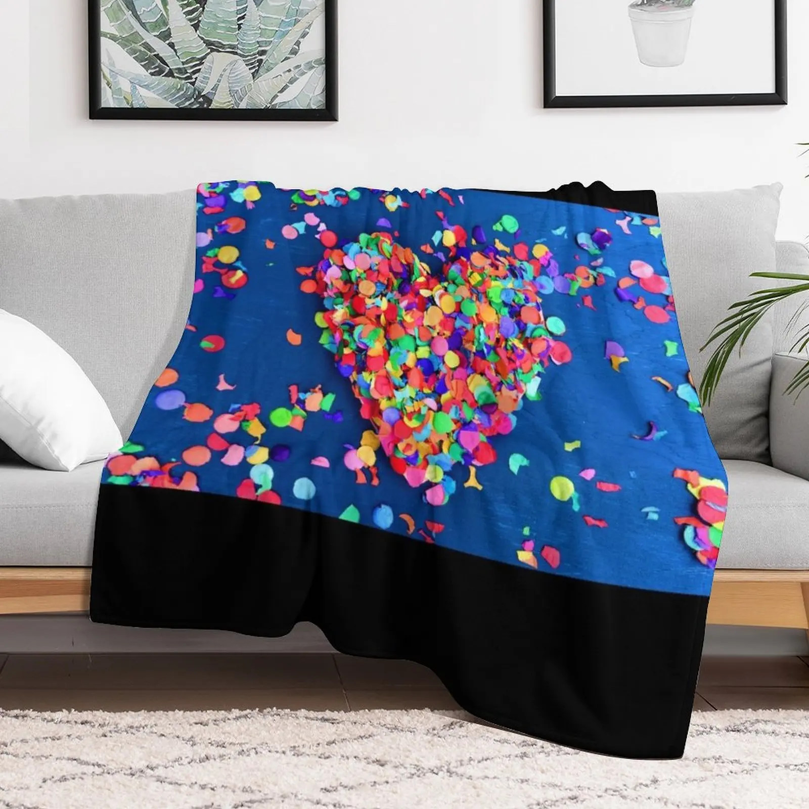 Confetti Throw Blanket manga Blankets Sofas Of Decoration Blankets