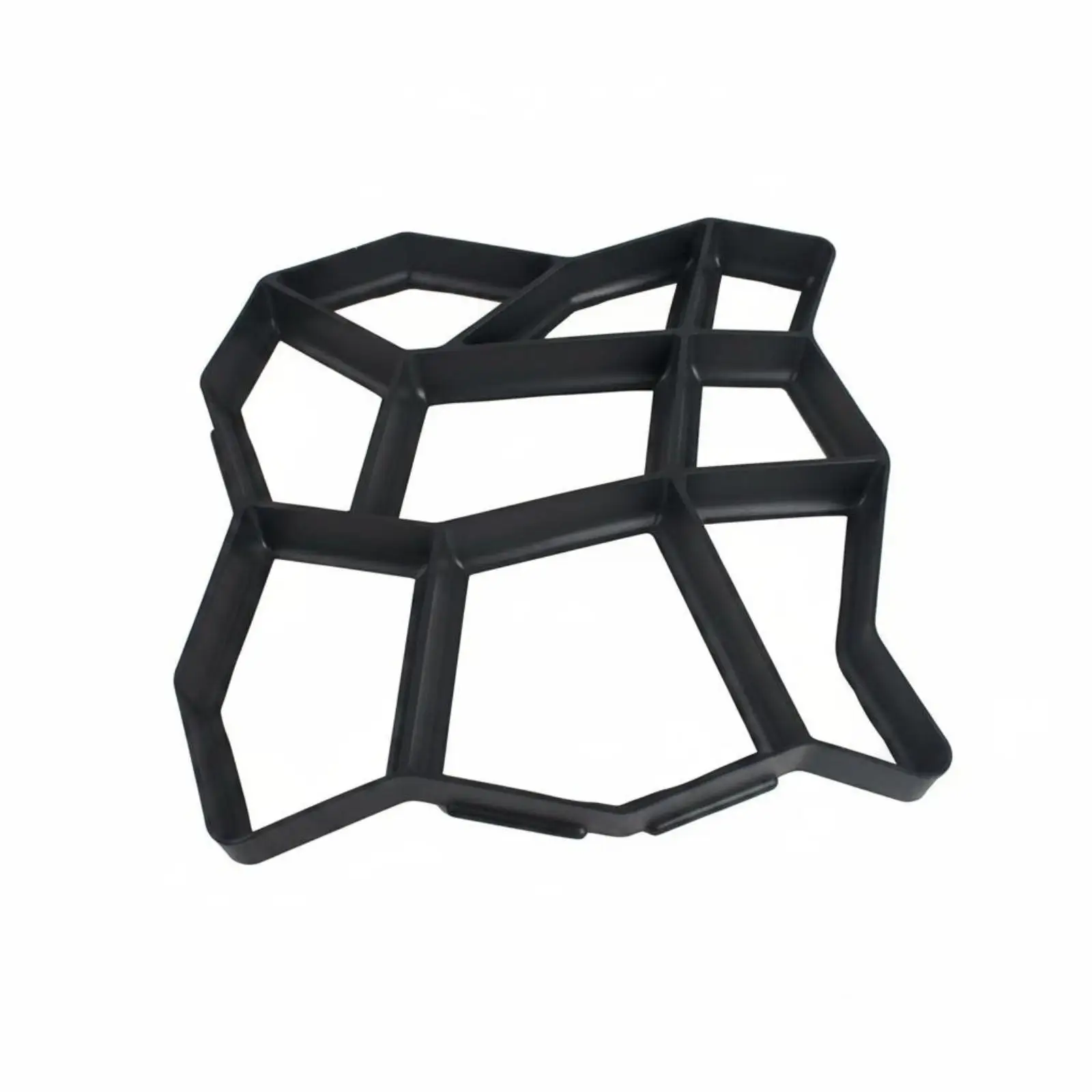 Plastic Pavement Mold for Concrete DIY Path Maker Form for Paving Slabs Garden Stepping Stone Mould Outdoor Walkway Tool
