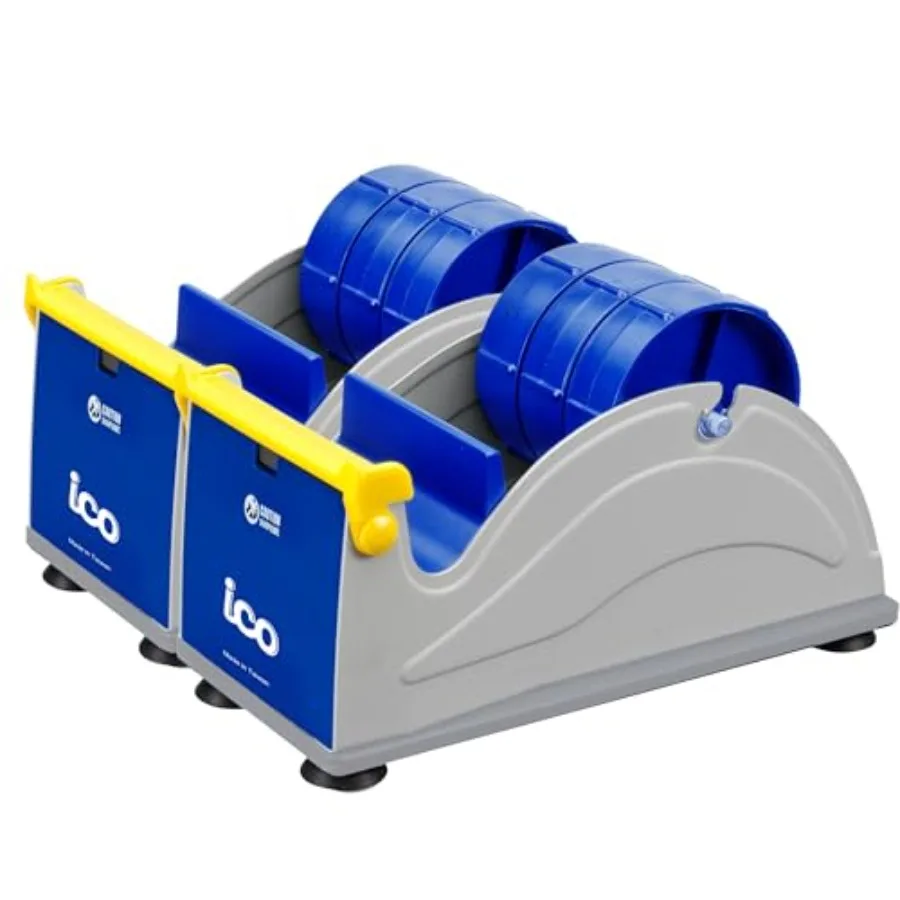 

Pack Triple Premium Extra Wide Metal Multi-Rolls Desktop Tape Dispenser ET-337 3 inch Wide 3 inch Core Pack of