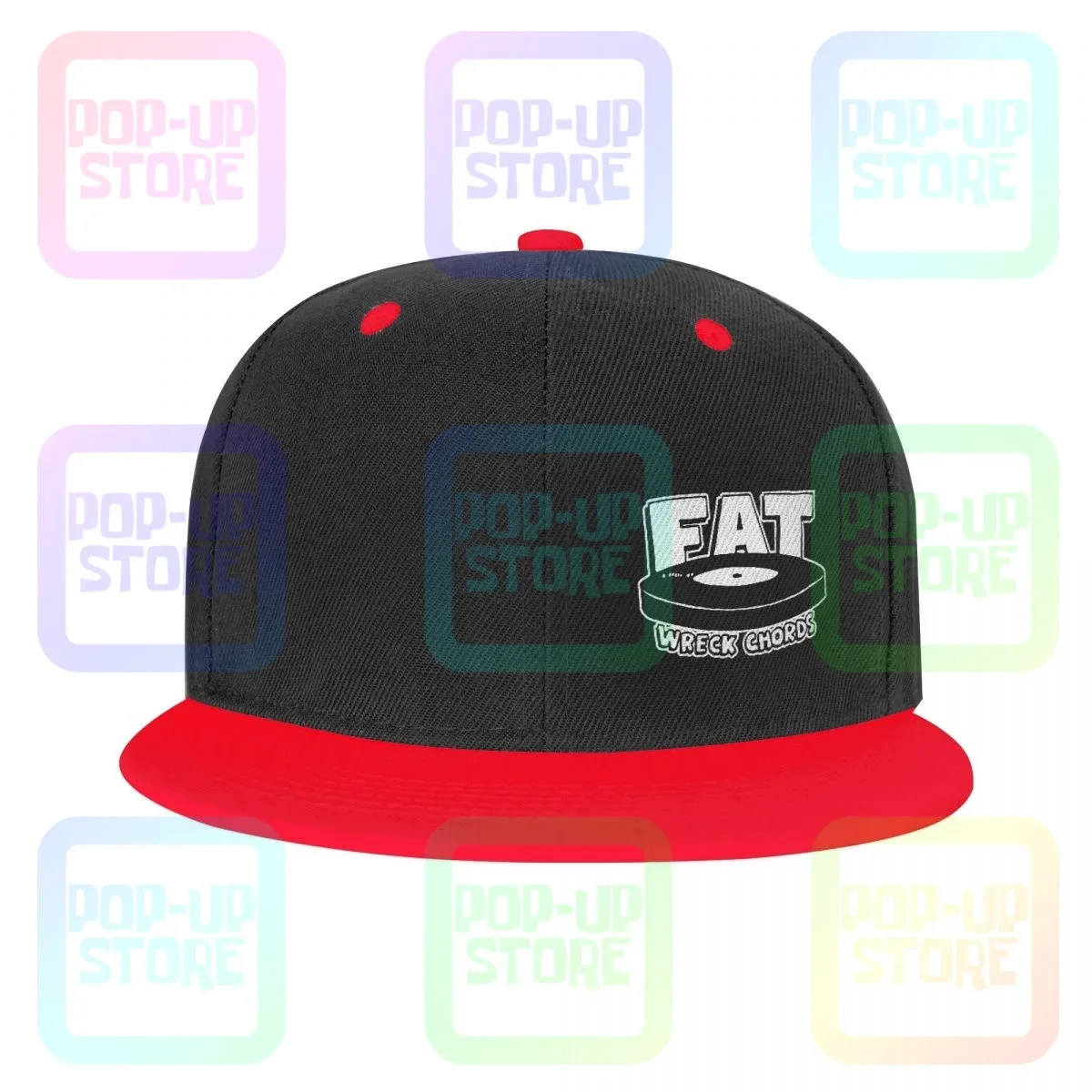 Fat Wreck Chords Snapback Cap Colorful Baseball Caps Gift Splicing Streetwear