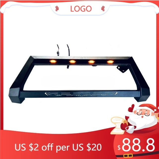 

STLF 4x4 Off Road Car Modified Accessories High Quality IRON Bull Bar With Light Lighted Front Bumper for GWM Tank 500