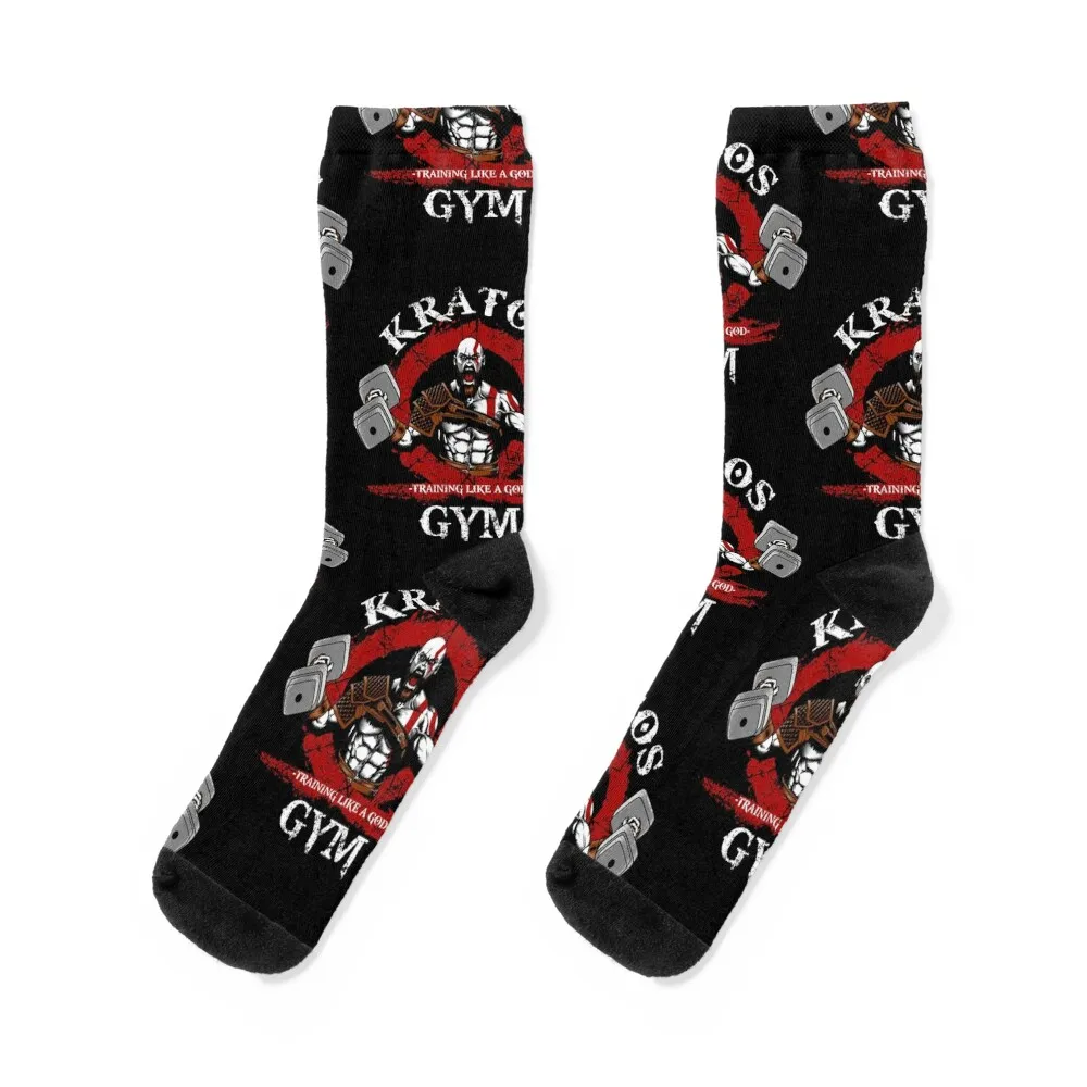 

Kratos gym -Tshirt Socks floor Novelties short designer brand Socks Men Women's man Wholesale Men's Socks Men Women's