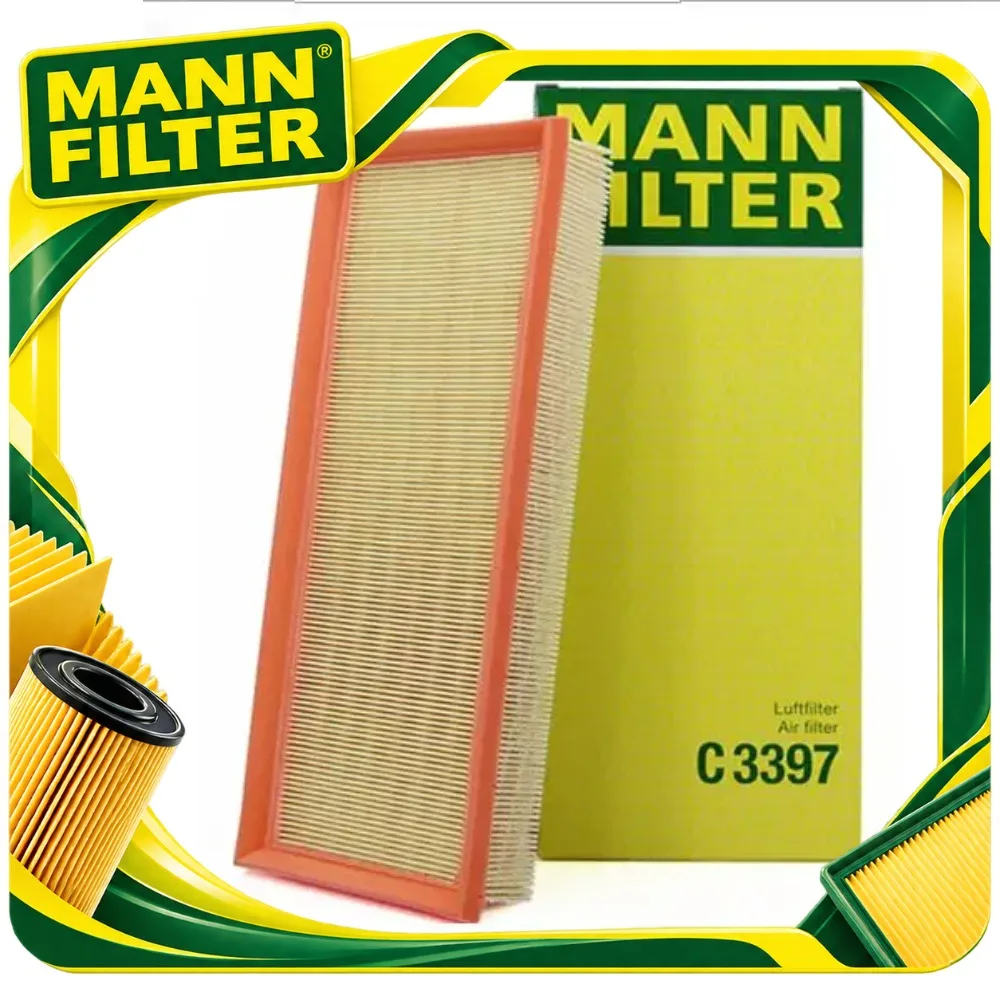 For Mercedes-Benz AMG CLS63 2010-2018, S500 2005-2020, GLS500 2012-2019 4.0L 4.7L 5.5L MANNFILTER Air Filter C3397