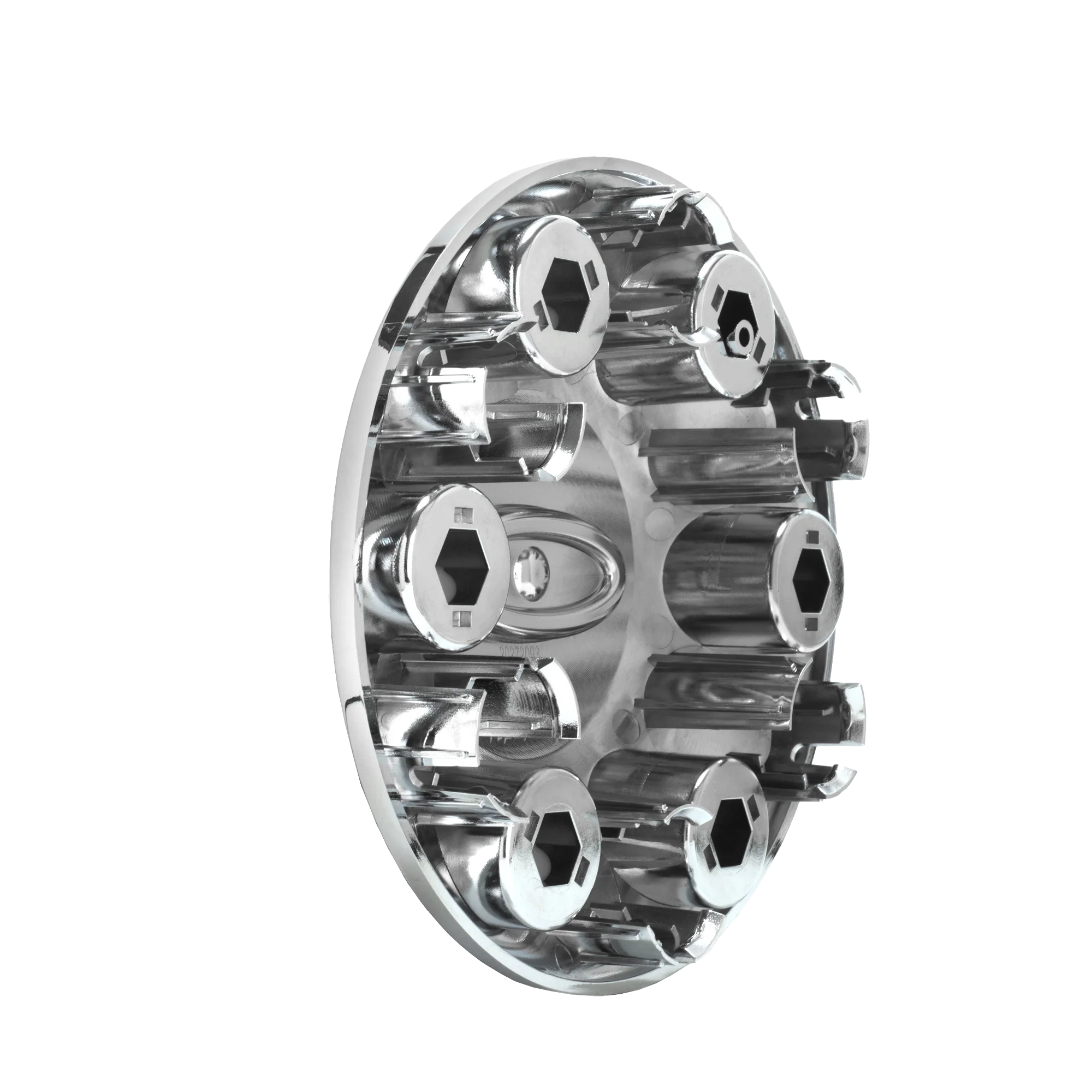 CFPerformance 1/4 Stück 185,53 mm/7,3 Zoll Außendurchmesser Felgenkappen für 2004-2014 F-150 Felgen # 5L3Z1130EA # 4L3Z1130CA Auto-Styling Externe Fahrzeugteile – Detail 3