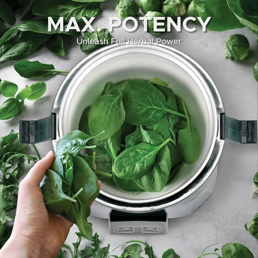 

Herb Decarboxylator Infuser 2 in 1 - Decarb Machine for Butter and Oil