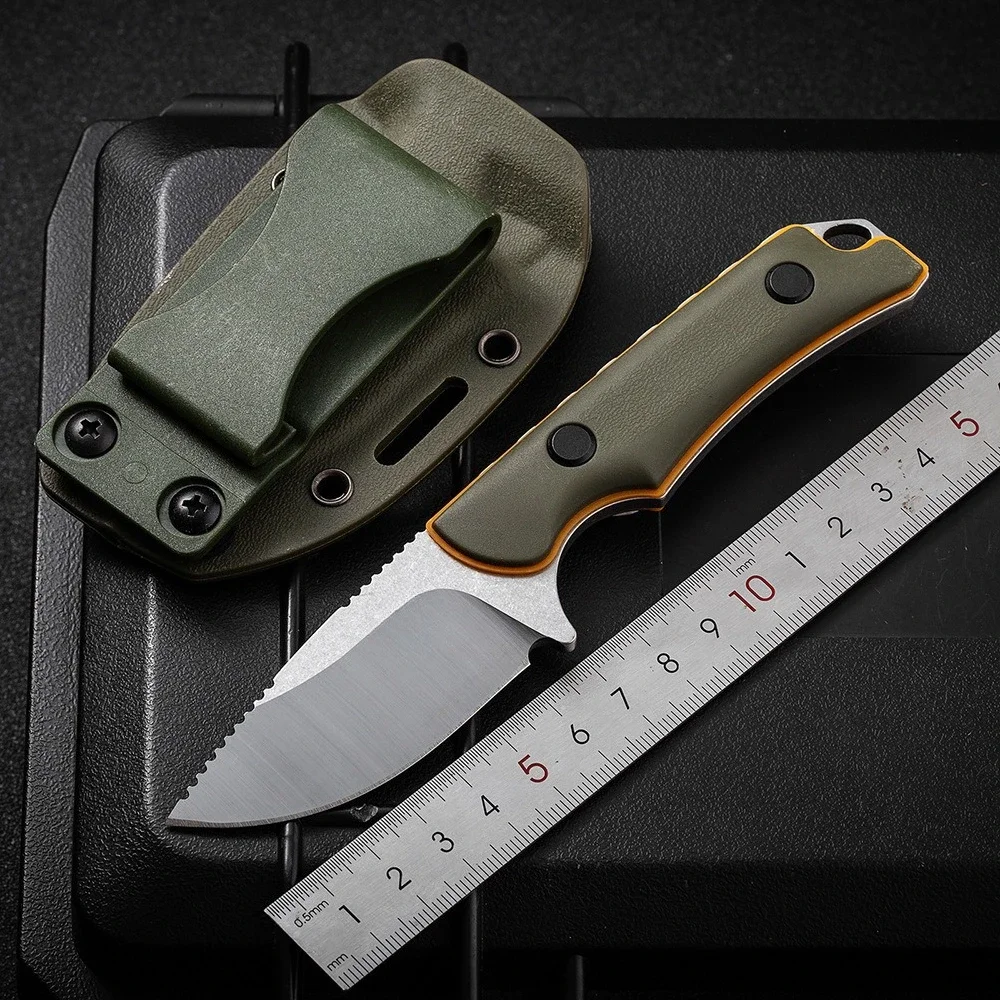 2026 NEW Selling Small Fixed Blade Outdoor Camping EDC Knife with Sheath Fishing