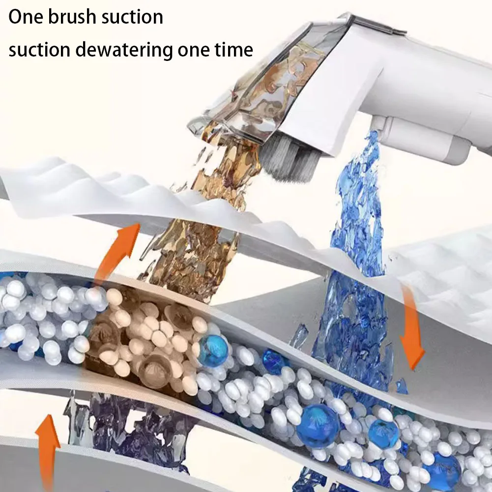 Carpet Cleaner Machine Upholstery Powerful Suction Deep Spot Cleaning Machine Multi-Function Portable 450W 9KPa Carpet Cleaner