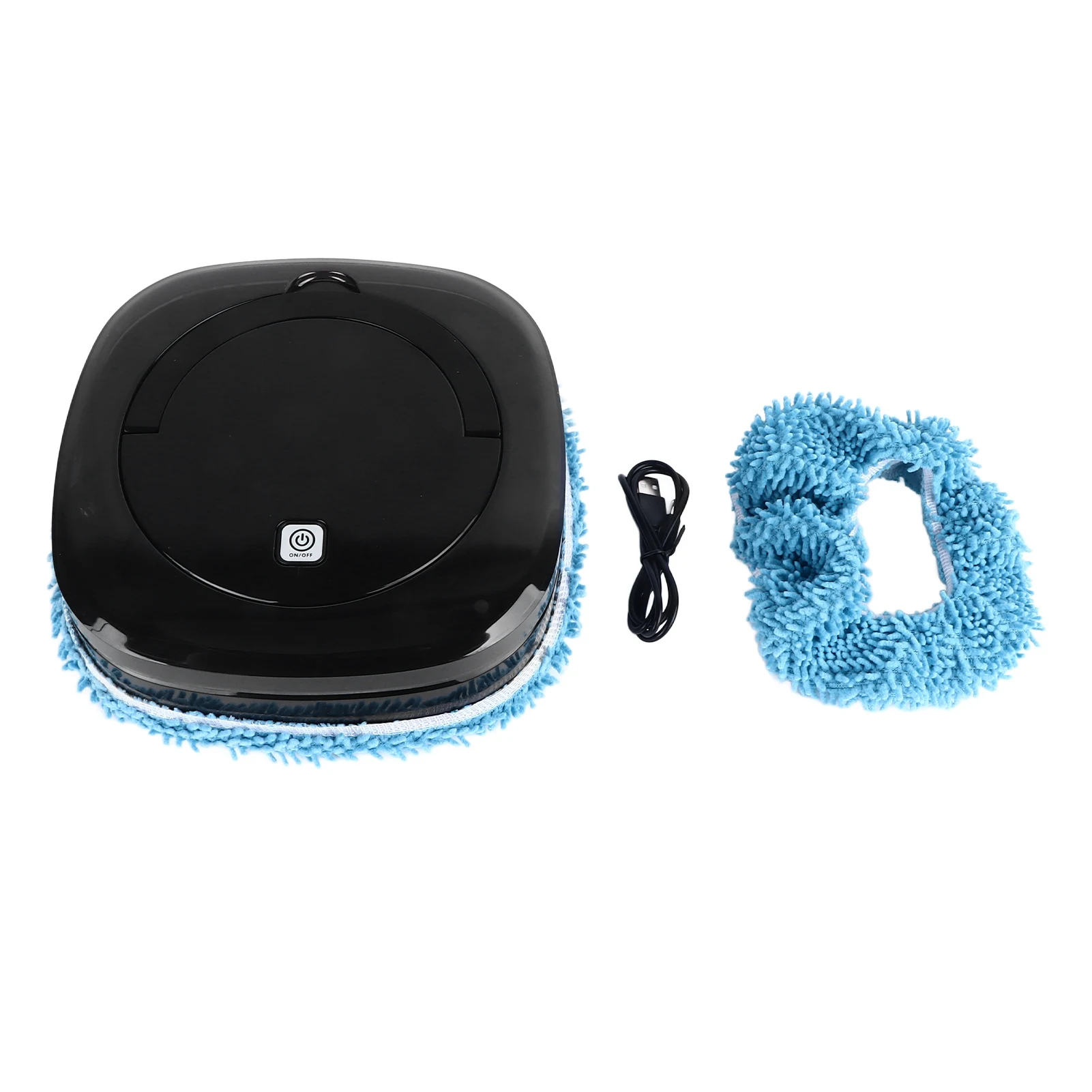 USB 충전식 습식 및 건식 청소기, 무소음 슬림 자동 걸레질 기계, 하드 플로어 반려동물 털 청소 로봇