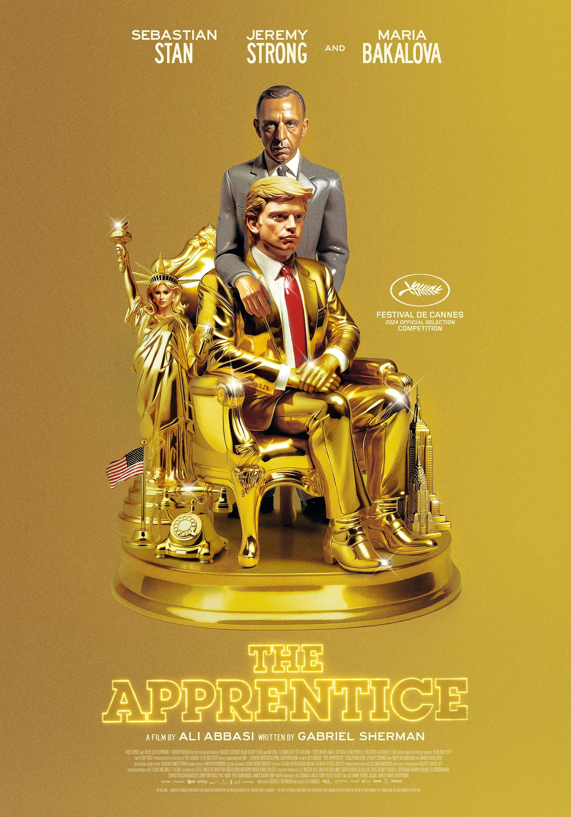 Movie The Apprentice (2024) Posters Wall Art Rome Decoration