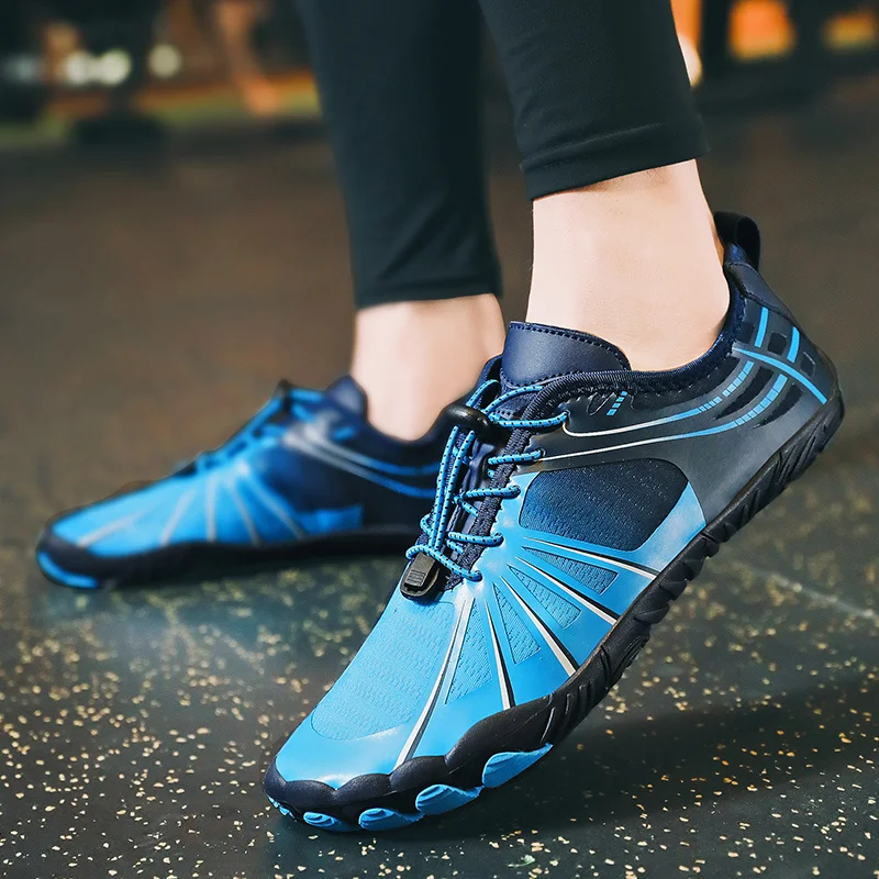 Purple Aqua Shoes Women Plus Size 46 Breathable Non-slip Beach Shoes For Men Light Comfy Unisex Fishing Shoes zapatos de playa