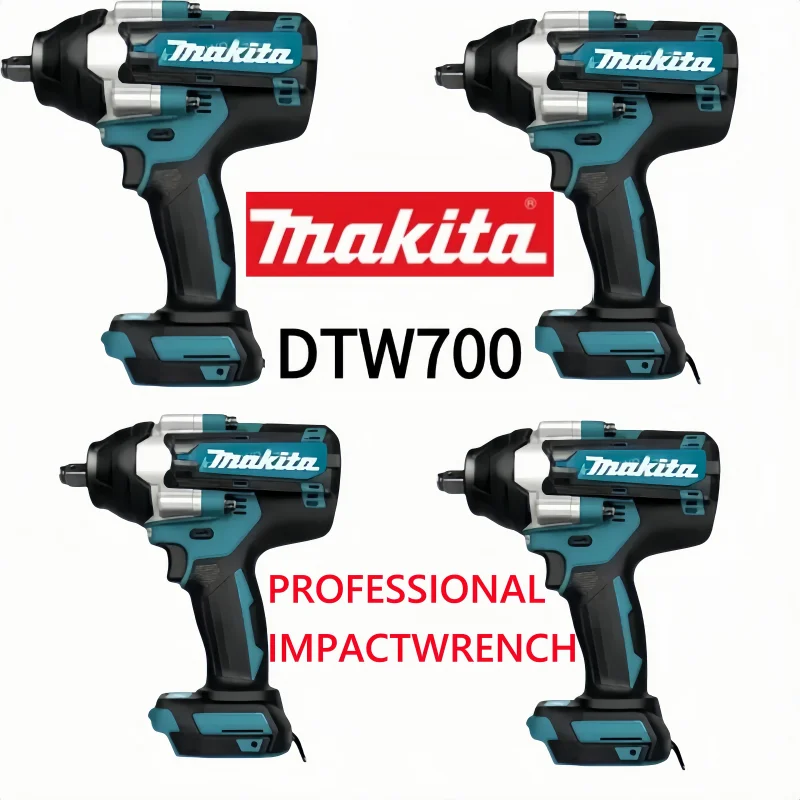 

Original Makita DTW700 1800N.m Cordless Impact Wrench Brushless Electric Wrench Screwdriver Large Torque Auto Repair Power Tools