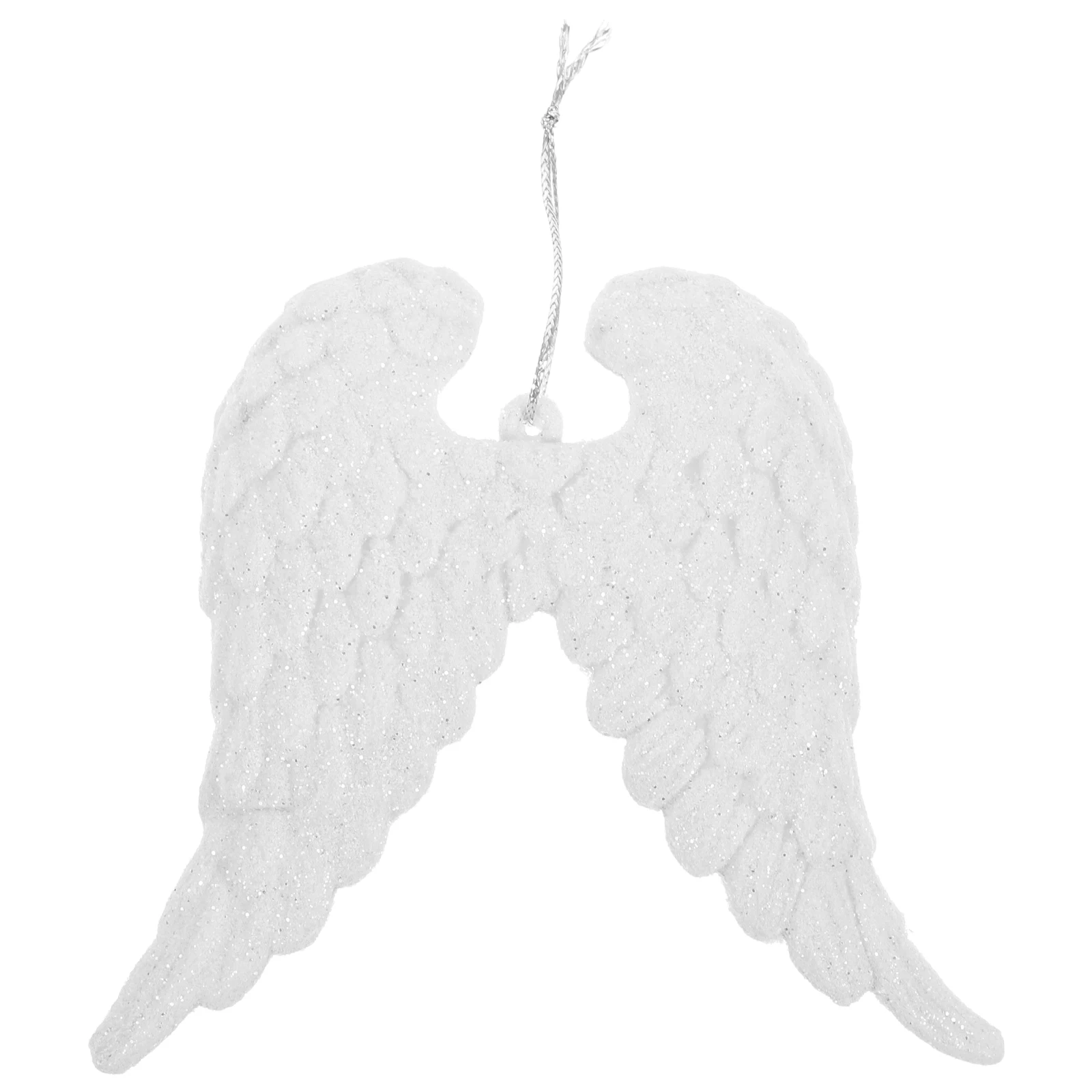 3 قطعة المعلقات جناح الملاك شجرة عيد الميلاد الديكور الملاك الجناح ديكور الملاك الجناح قلادة (لون عشوائي)