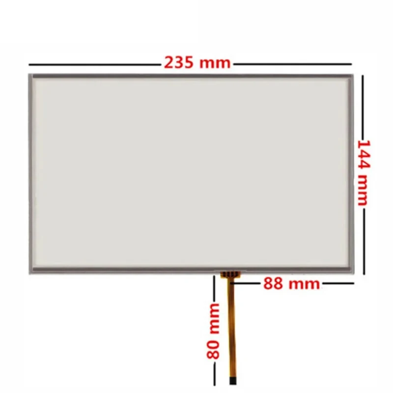 

10.2 Inch AI2515 Touch Screen 235mm*145mm 4 Wire Resistive Touch Panel FOR TABLE for Laptop 235*145 AT102TN03 V.9 V.1 V.8