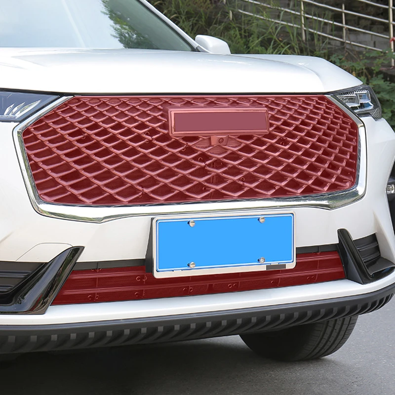 For Haval H6 3rd Gen GT 2021 2022 2023 2024 DHT-PHEV Car Middle Insect Screening Mesh Front Grille Net Anti-mosquito Dust Case