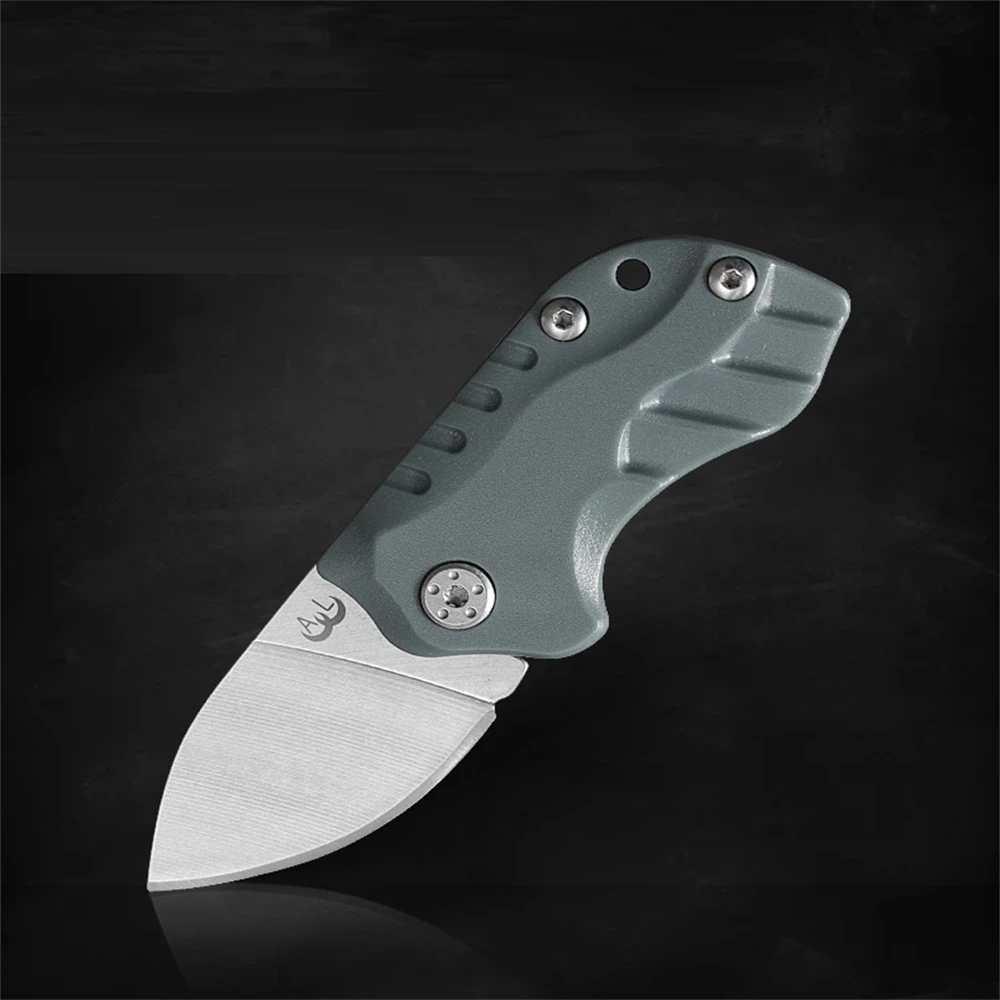 High hardness Blade Shaped Knife Outdoor Camping Self Defense Emergency Survival Knife Tool Folding Portable Key Knife