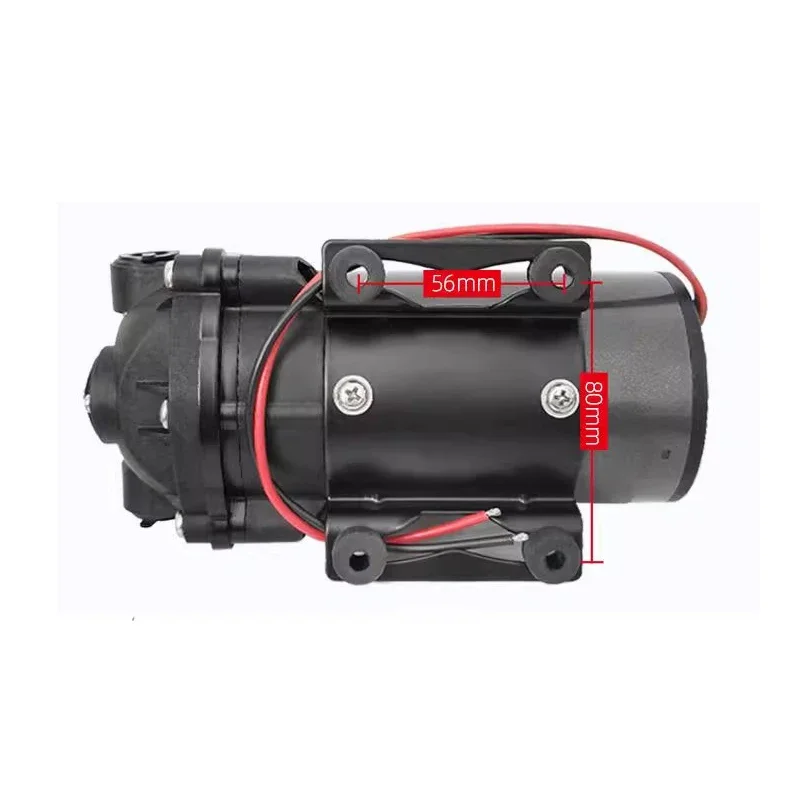 400 Gpd 24V DC Reverse Osmosis Pump Self-priming Booster Pump Water Pump Universal 500Gpd Reverse Osmosis System Diaphragm Pump