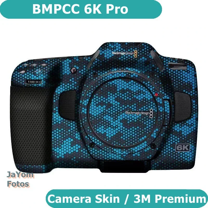 For Blackmagic BMPCC 6K Pro Camera Body Sticker Coat Wrap Protective Film Protector Vinyl Decal Skin BMP CC 6K Pro