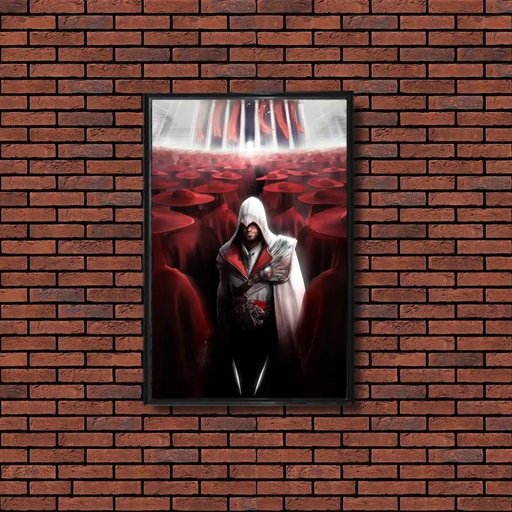 لعبة A-القتلة الرائعة CreedS عالية الجودة النوم غرفة المعيشة الجمالية الجدار الديكور اللوحة ملصق ملصقات هدية