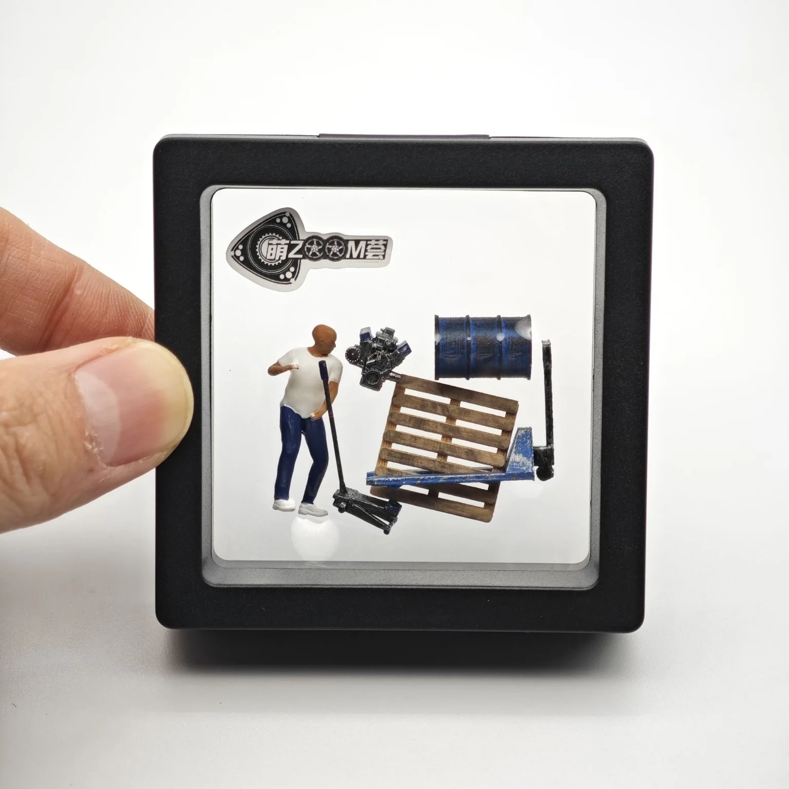 1:64 Dekorasi Adegan Bengkel Perbaikan Model Mobil, Dongkrak, Figur Mini, Aksesori Modifikasi Mesin