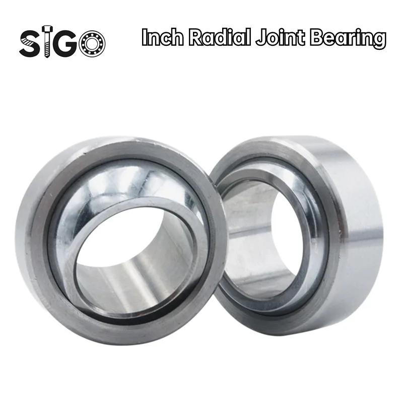1PCS COM16 T Inch 1*1 3/4*1（25.4*44.45*25.4mm） Self-lubricating British Radial Joint Bearing Shock Absorber Fish Eye Tower Top
