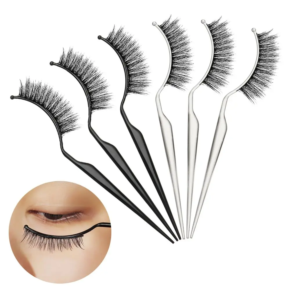 Effect Exhibit Auxiliary False Eyelashes Display Stick 3D Eyelash Extensions Try on Sticks Planting Grafted Eyelashes