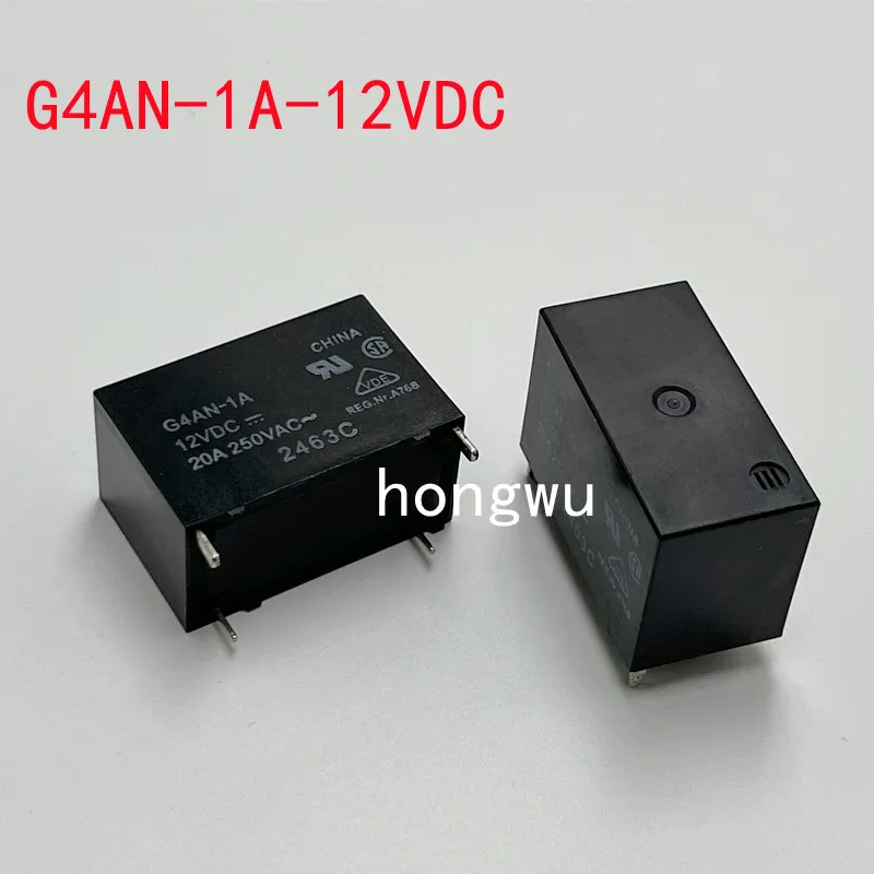 100% Original New 1PCS  G4AN-1A-12VDC  relay 20A 4pins