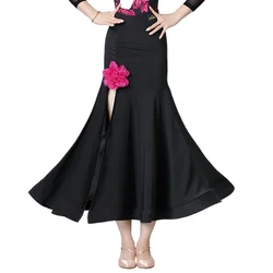 2024 New Ballroom Waltz Modern Dance Skirt Dance Competition Standard Ballroom Dancing Clothes Latin Skirt ZY100