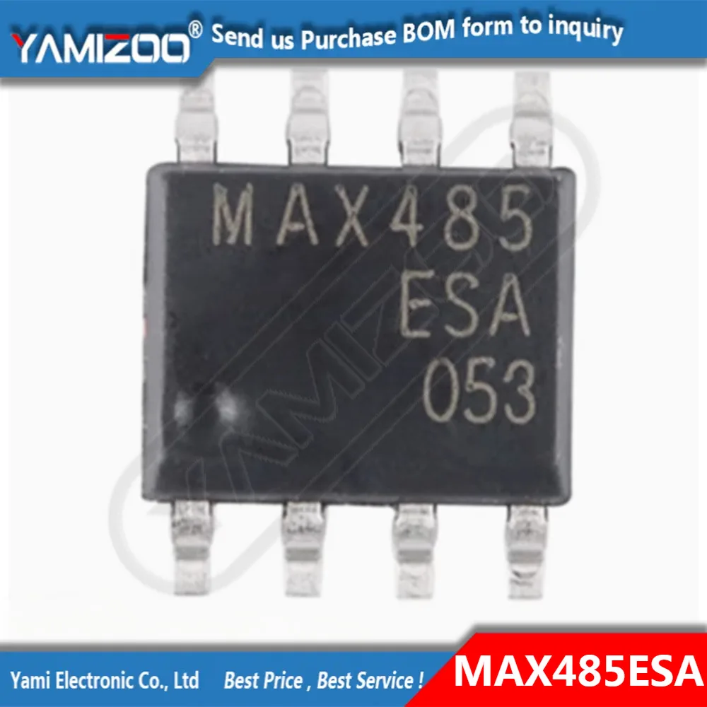 10 قطعة MAX483 MAX485 MAX487 MAX488 MAX489 MAX490 MAX705 MAX706 MAX707 MAX708 MAX813LESA ESA CSA SOP-8 SOP-14 جهاز الإرسال والاستقبال