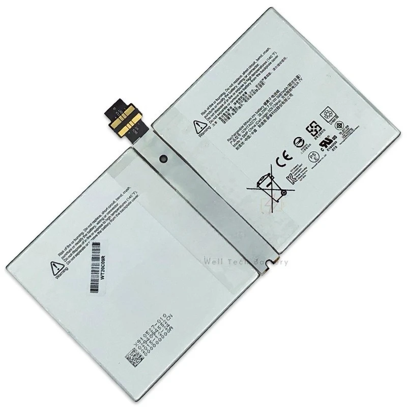 สำหรับไมโครซอฟต์ เซอร์เฟซ โปร 4 1724 DYNR01 G3HTA027H แบตเตอรี่แล็ปท็อปคุณภาพสูงแบตเตอรี่ความจุสูงเปลี่ยนแบตเตอรี่