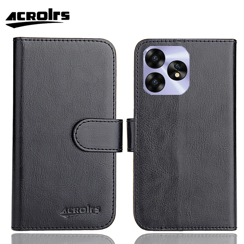 UMIDIGI A15C Case 6.7" 6 Colors Fashion Customize Flip Wallet Card Slots Squirrel Leather Protective Cover Phone