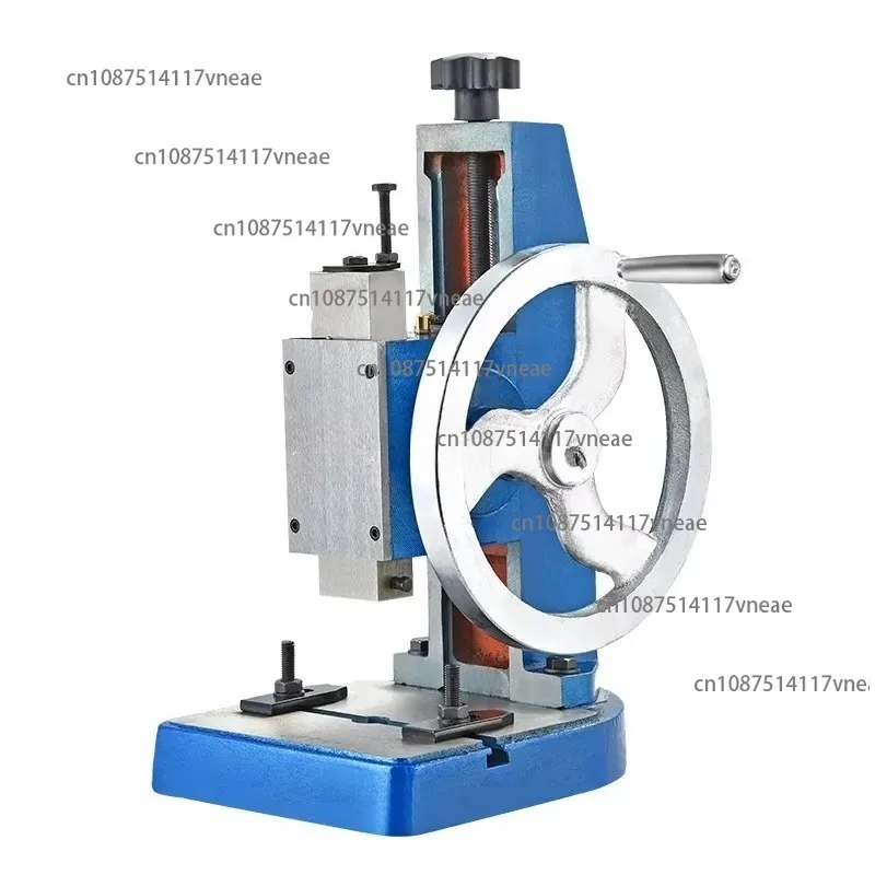 Desktop Press Micro Punch Steering Pheel Punch Disk Riveting Punch 0.5t 1.0t 1.5t Punching Machine Portable Electric Small