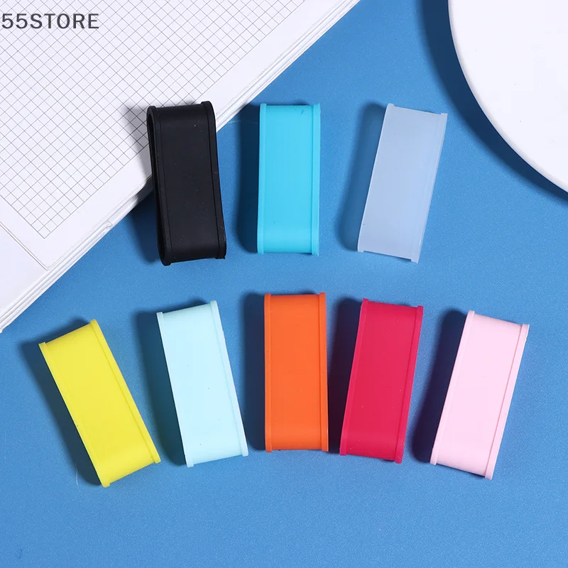 4 قطعة سيليكون امتصاص العرق الفرقة مضرب تنس قبضة حلقة مقبض إغلاق مرونة ثابتة لمط التنس الملحقات #3