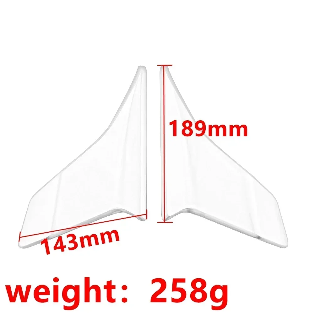 FOR CFMOTO CF250SR CF 250SR 250 SR 300SR Motorcycle Parts Side Downforce Naked Spoilers Fixed Winglet Fairing Wings Deflectors