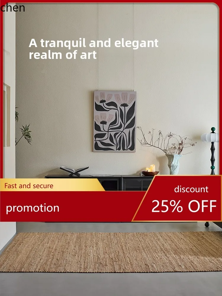 

ZML Storage Cabinet Integrated Living Room Household Solid Wood Floor-standing High TV Cabinet