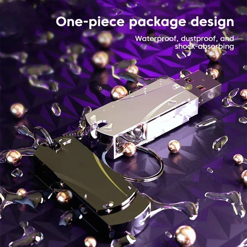 2026 Metal Flash Drive USB 3.0 High Speed Transfer Portable Waterproof U Disk 512GB OTG Pen Drive For Phone Computer Car - view 5