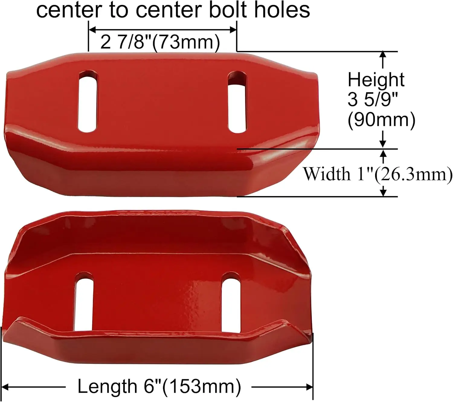 Outdoor Power 2 PCS 106-4588-01 Snow Blower Skid Shoes Compatible with Toro 780-712 Clinic 1782116 with Mounting Hardware