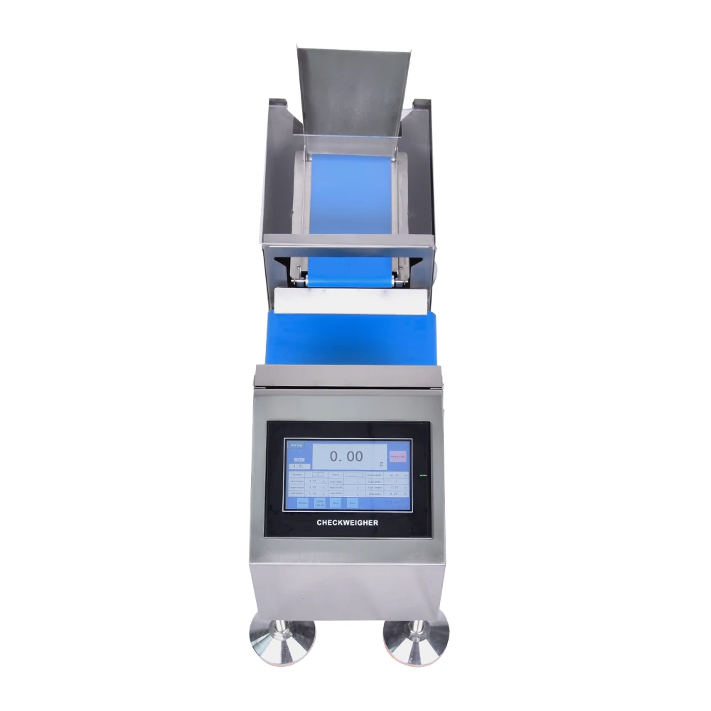 Factory selling low price Small Double Segment Check weigher with Smart Touch Screen Secure Password Protection for Food