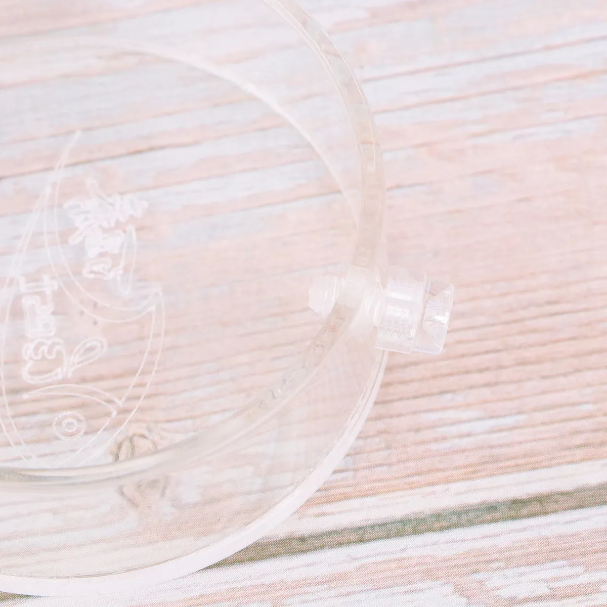 2.5x22cm Clear Acrylic Shrimp Feeder Tube Smooth High Brightness Design Streamlined Horn Mouth Leak Proof Feeding Basin Shrimp