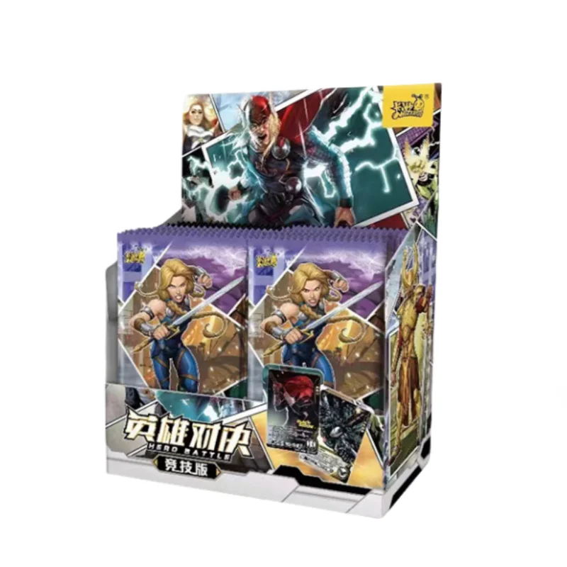 Echte Kayou Legendary Edition Card Series Iron Man Anime Randapparatuur Bordspel Kaartcollectie Hero Duel Speelgoedcadeaus voor kinderen