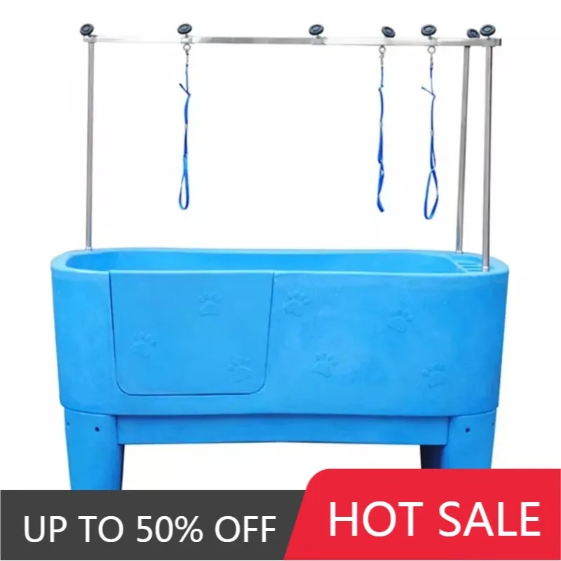 2026 Guangzhou Professional Plastic Dog Grooming Bathtub Veterinary Instrument For Dog Washing Bath