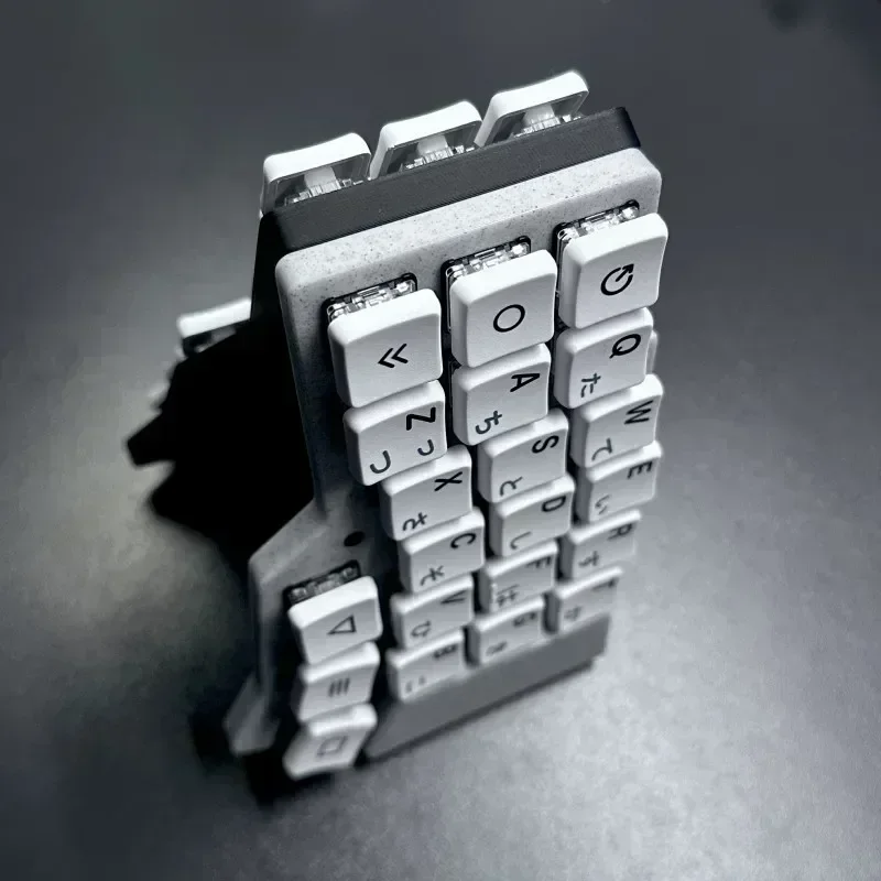 Corne Mini 3X6 Dual Axis Split Keyboard Kit Custom Hot-swap Zmk Bluetooth OLED and Nice View Screen 5-layer for MX /choc Switch