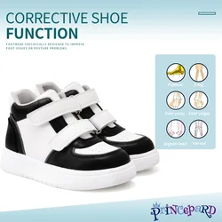 Kids Orthopedic Shoes with Ankle and Arch Support Princepard Boys Girls' Supportive Sneakers for Correct Foot Problems